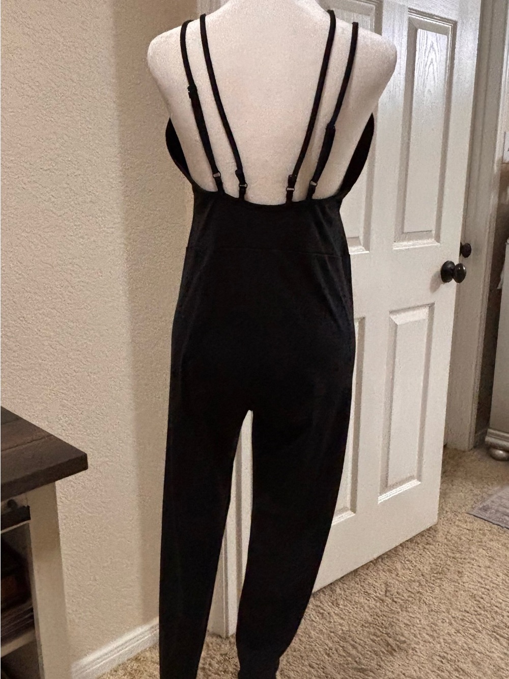 American Eagle Outfitters Black Strappy Back Jumpsuit